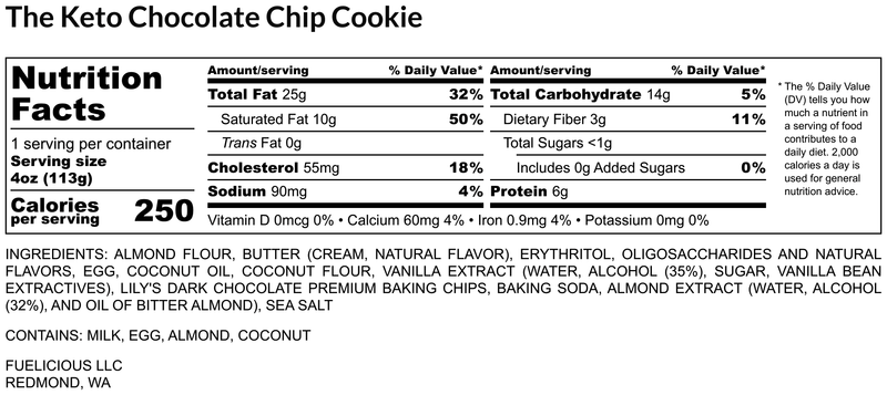 Chocolate Chip Protein Cookie