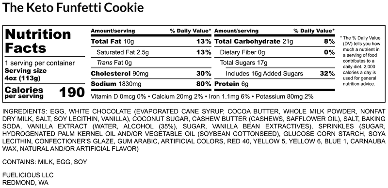 The Funfetti Cookie